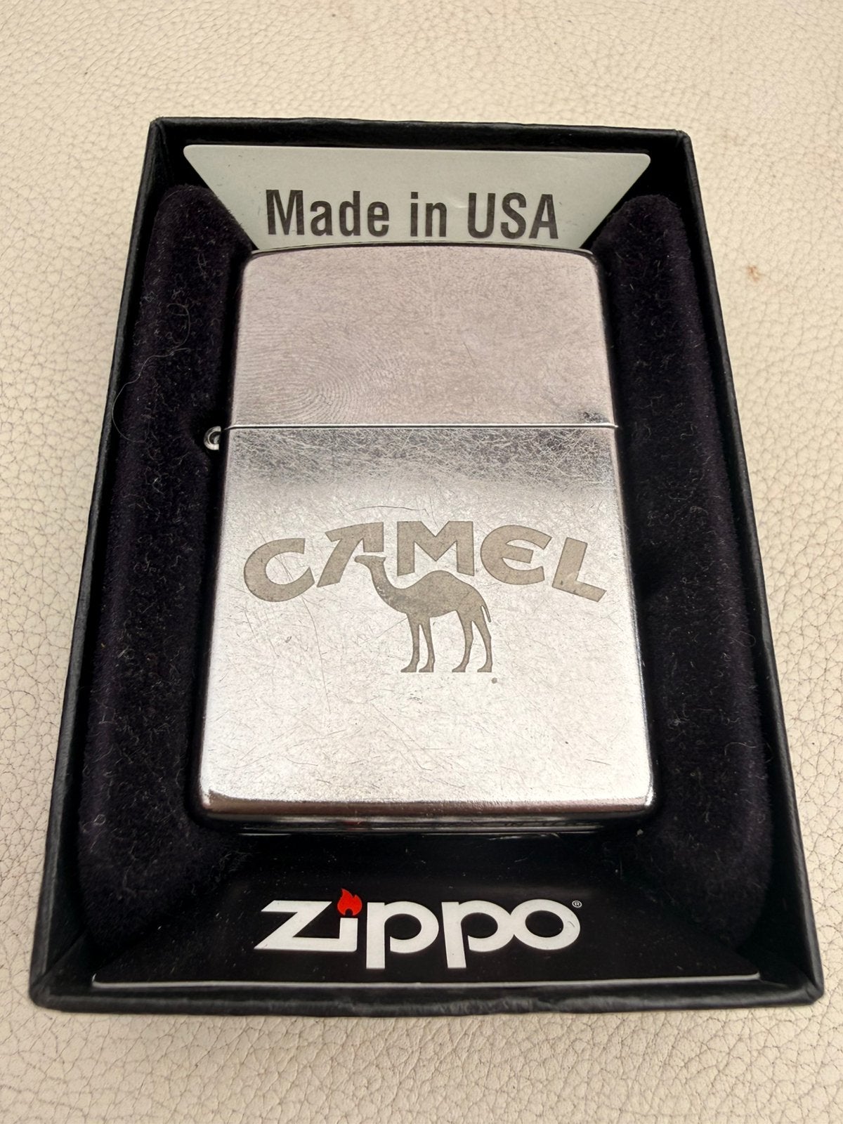 Zippo camel, Verzamelen, Verzenden, Zo goed als nieuw, Aansteker