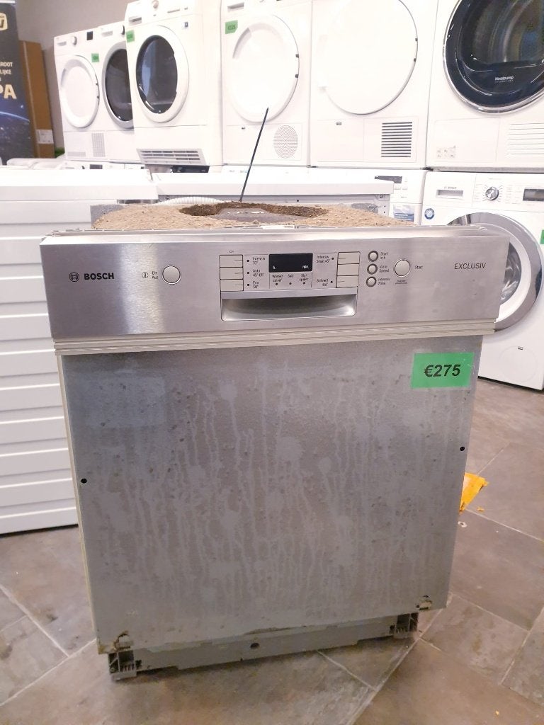 Bosch halfgeïntegreerde vaatwasser A+ inc 6 mnd garantie, Ophalen, Minder dan 85 cm, Energieklasse A of zuiniger, Zo goed als nieuw