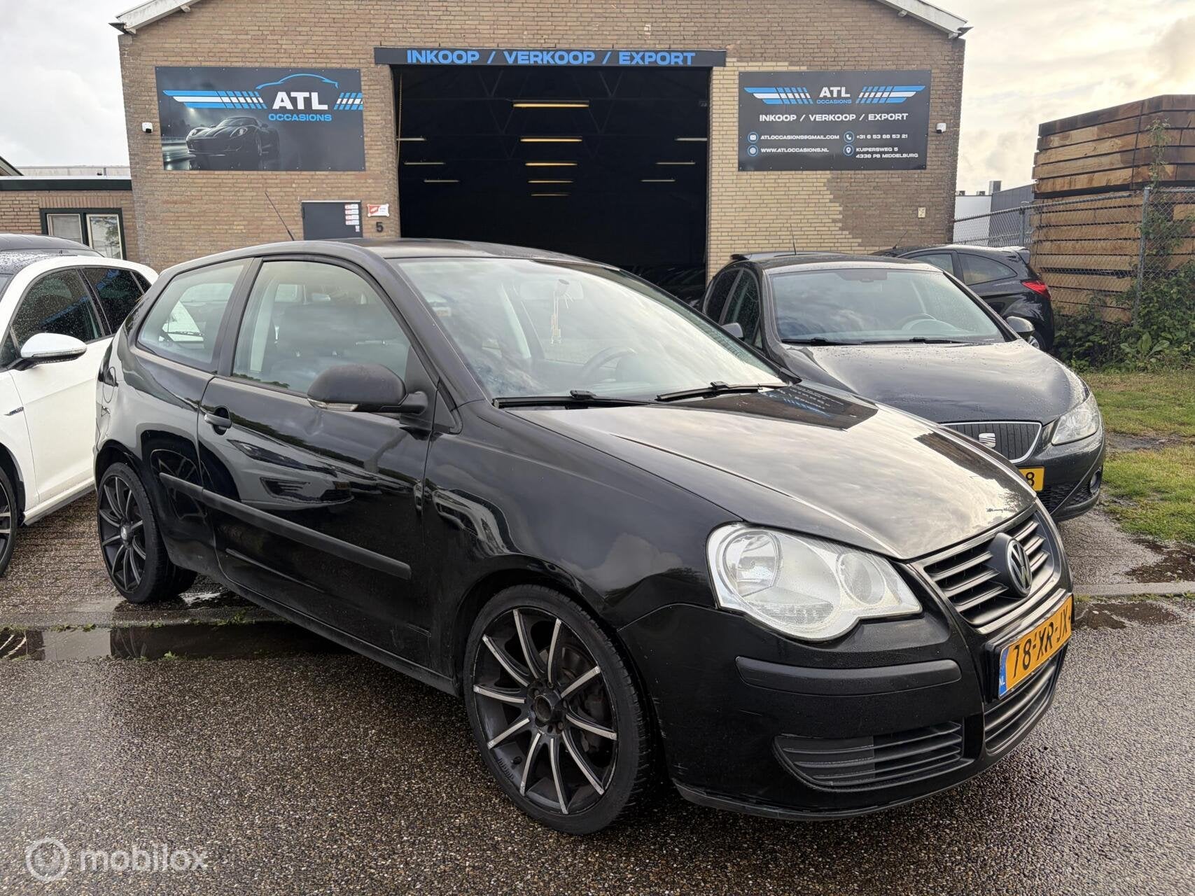 Nette Volkswagen Polo 1.2 NIEUWE APK 05/2027, Voorwielaandrijving, 540 kg, 1198 cc, Zwart