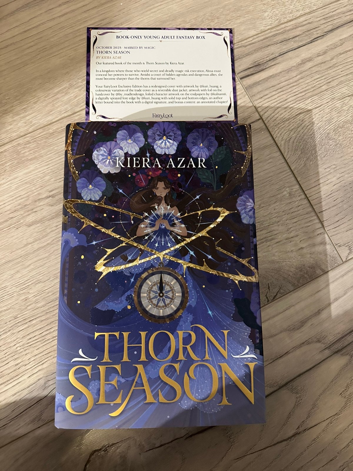 Thorn Season – FairyLoot oktober 2025 YA – Kiera Azar, Boeken, Ophalen of Verzenden, Nieuw