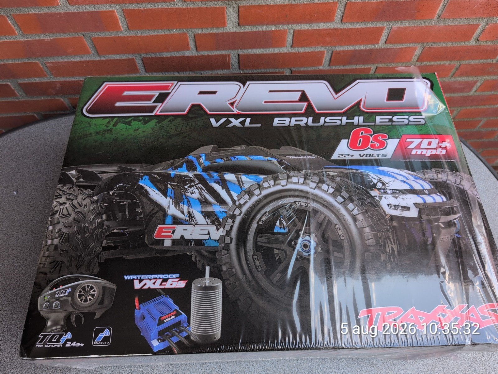 Traxxas E-Revo VXL 6S  - Nieuw, Elektro, Auto offroad, Nieuw, Ophalen of Verzenden