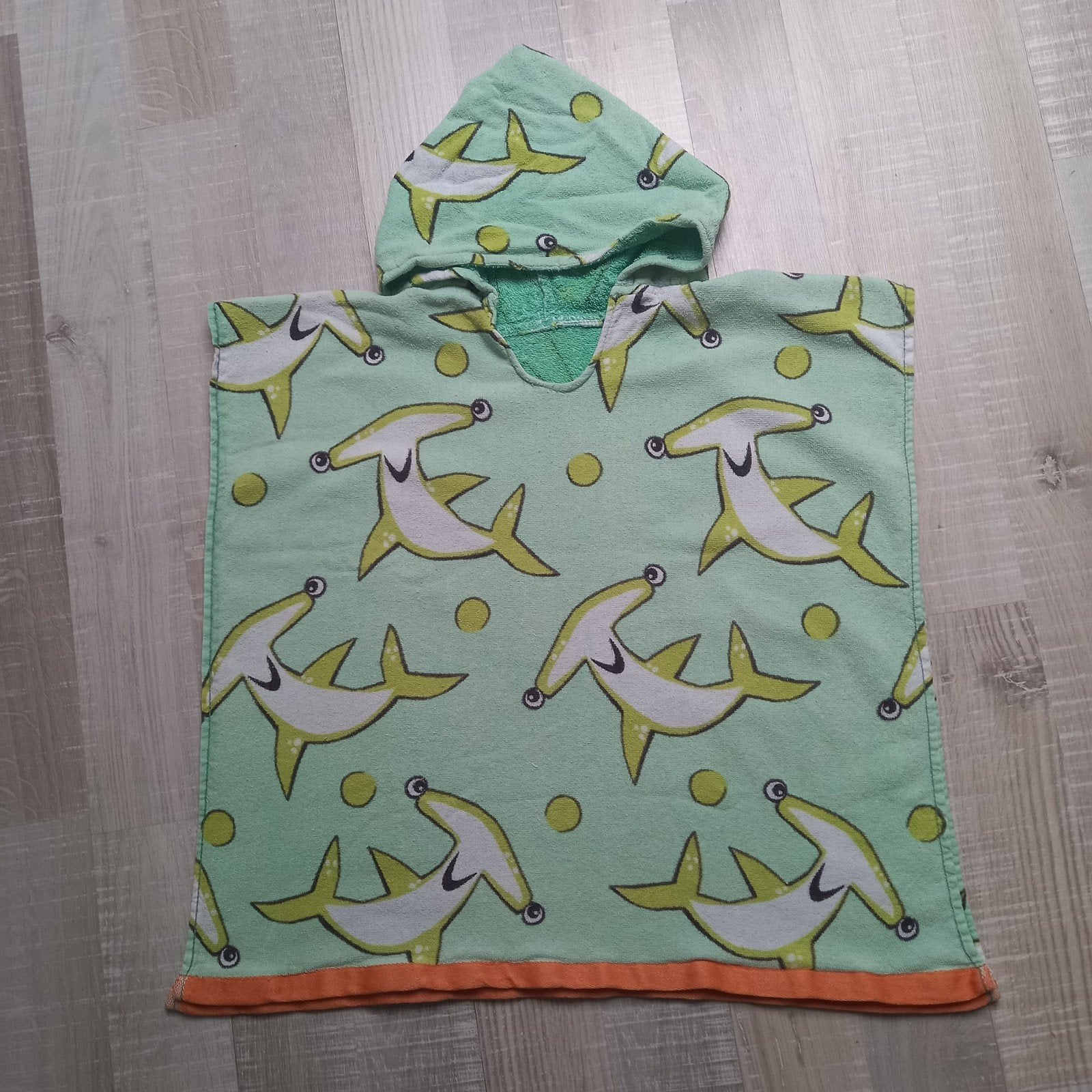 badponcho, Kinderen en Baby's, Kinderkleding | Kinder-zwemkleding, One size, Ophalen of Verzenden, Zo goed als nieuw, Badponcho