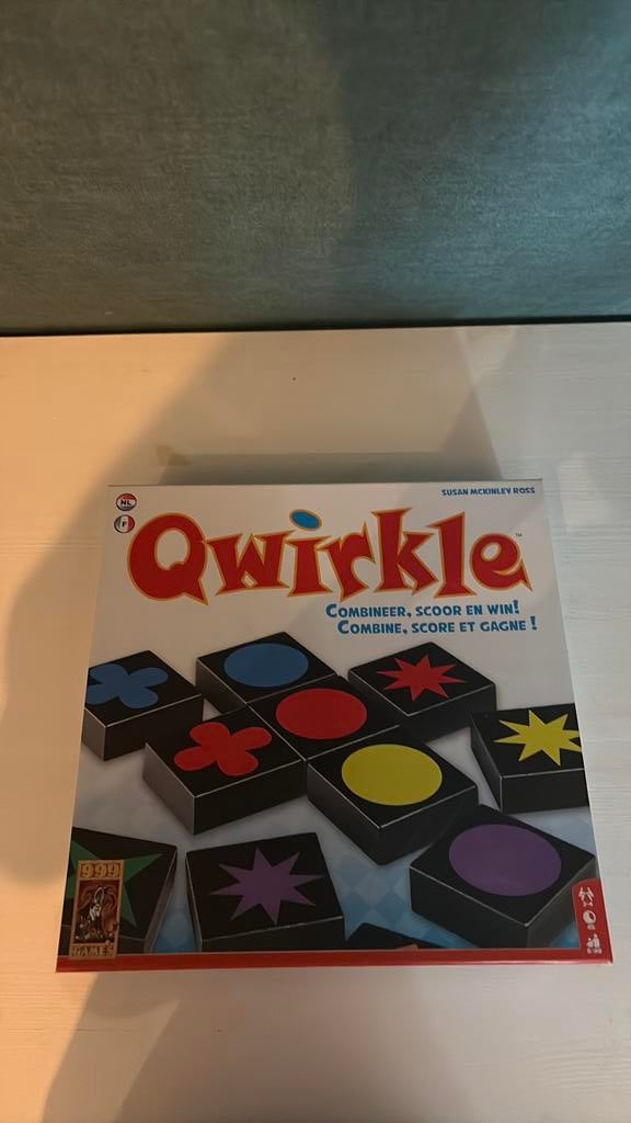Qwirkle bordspel, Ophalen of Verzenden, Zo goed als nieuw