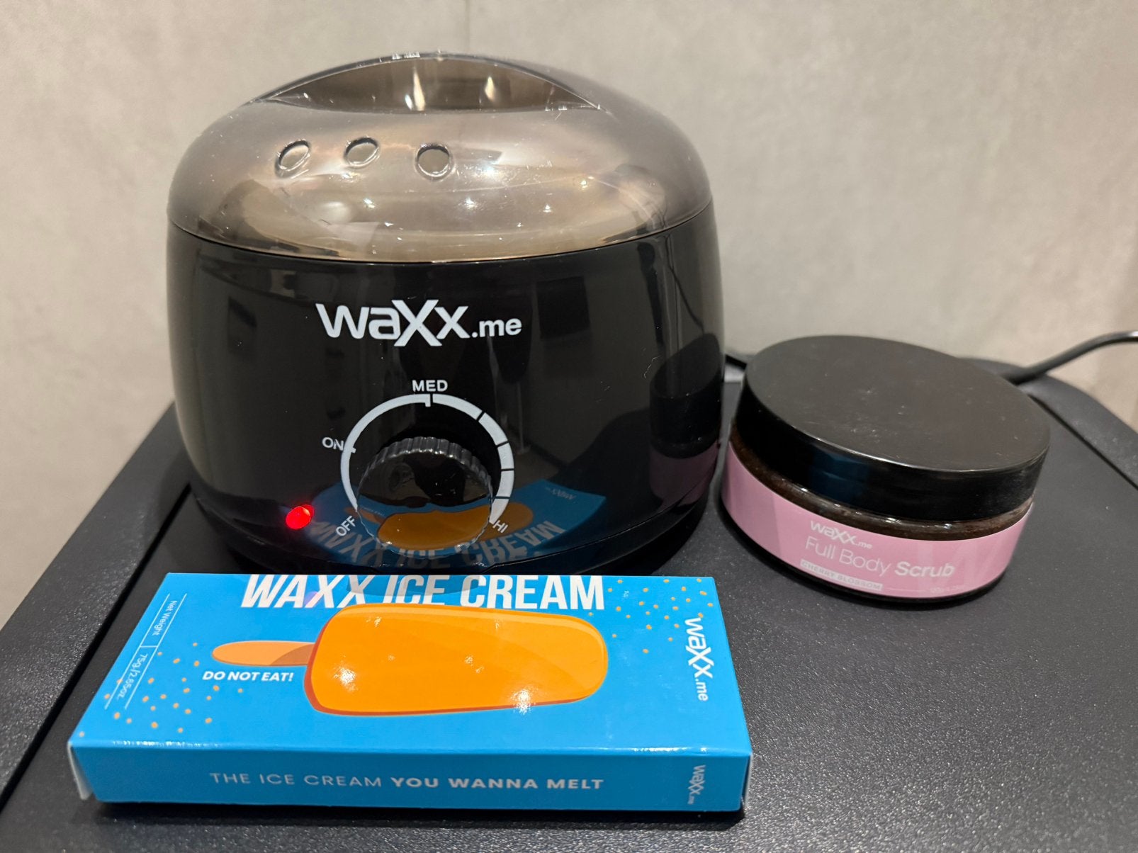 Waxx verwarmer 2 x gebruikt met nieuwe wax, Ophalen of Verzenden, Zo goed als nieuw, Overige typen