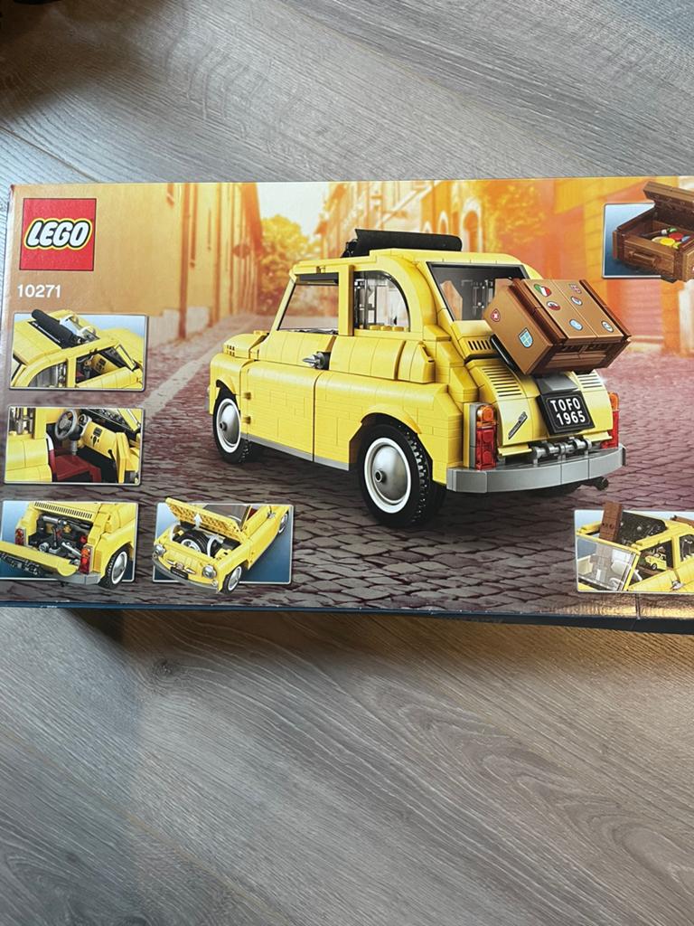 LEGO Creator Expert Fiat 500 (10271) - Zo goed als nieuw, Ophalen, Zo goed als nieuw