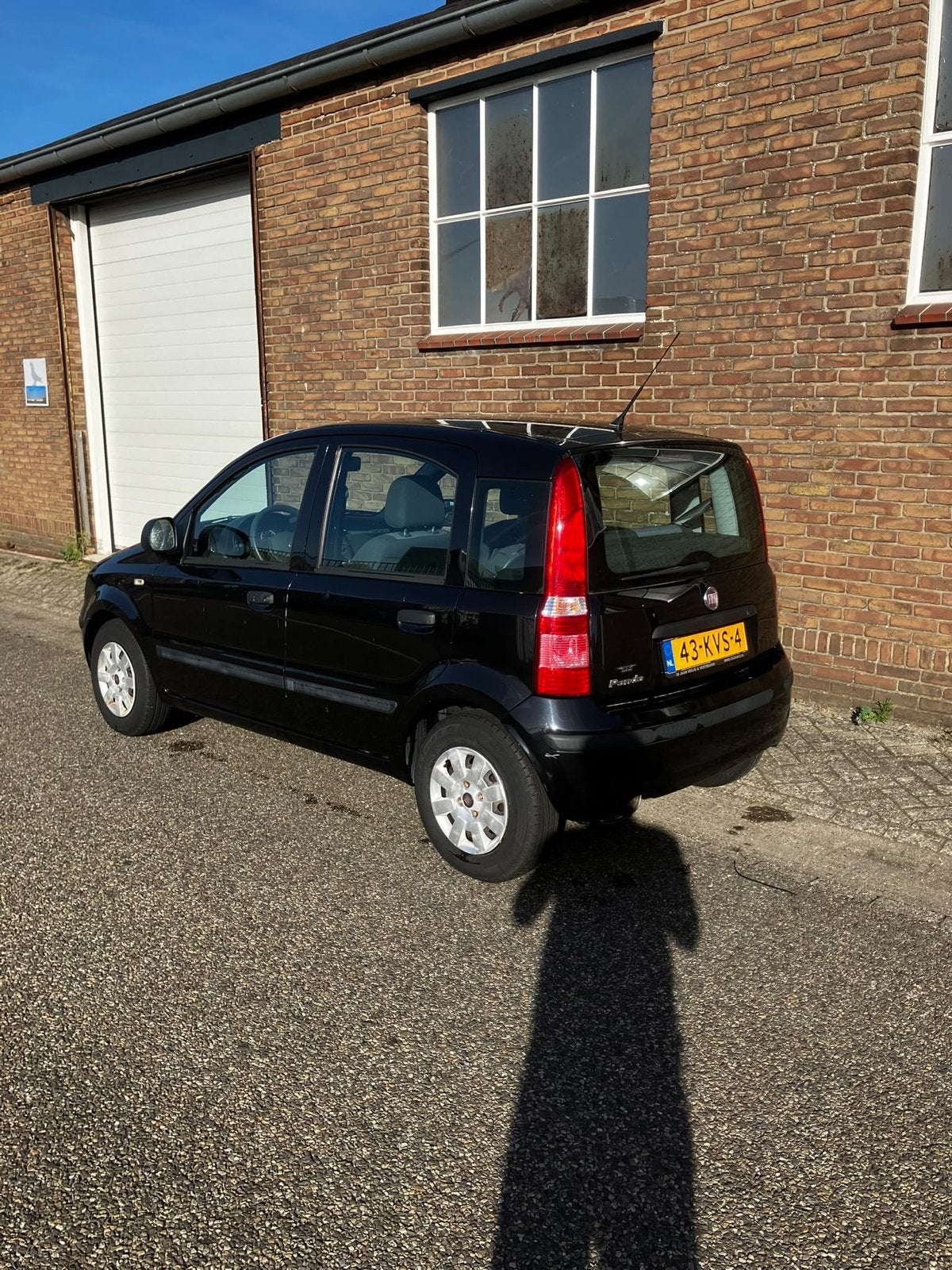 Fiat Panda 1.2  NIEUWE APK, Voorwielaandrijving, 1242 cc, Zwart, Origineel Nederlands