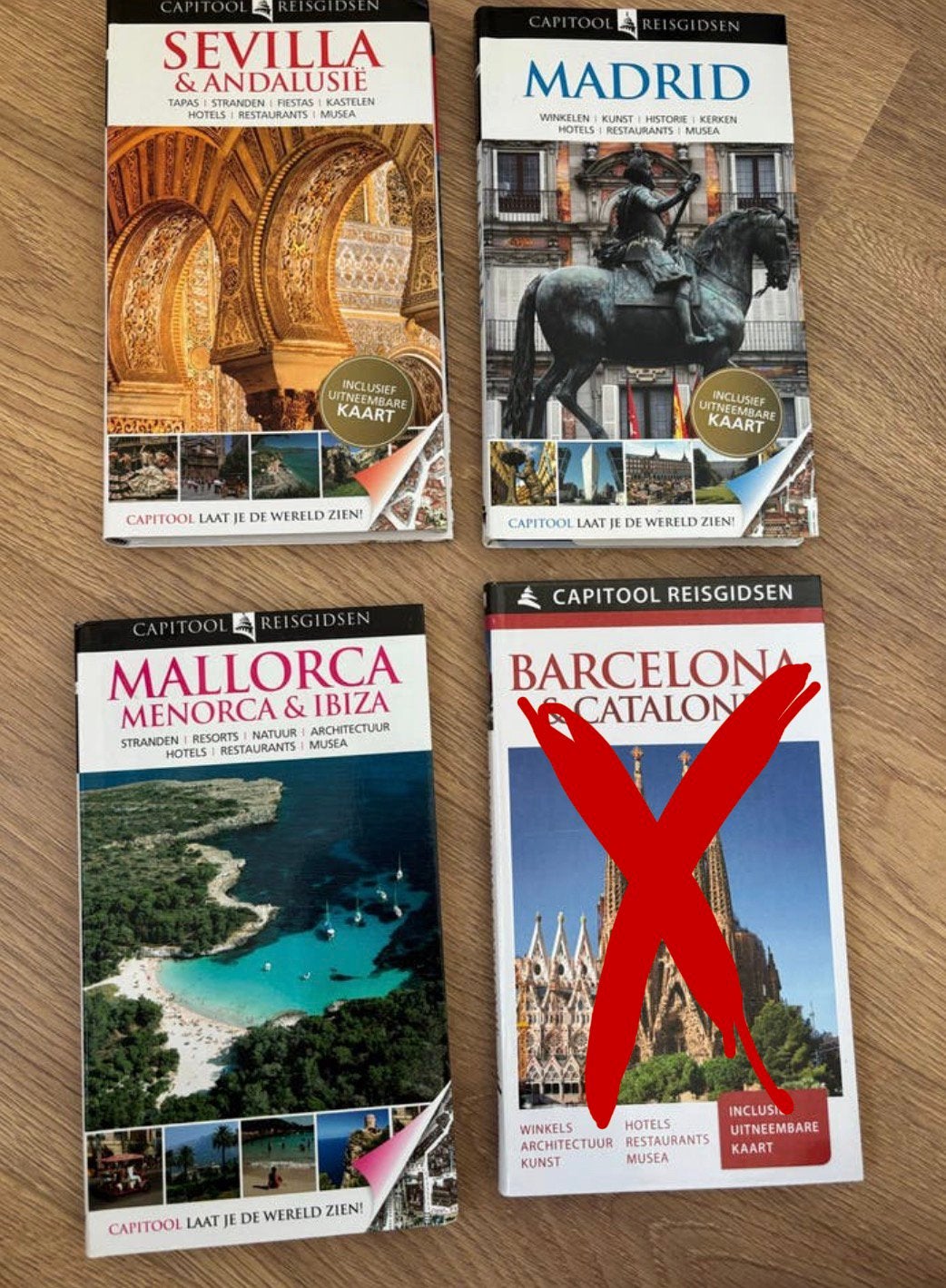 3 Capitool Reisgidsen Spanje: Mallorca, Madrid, S, Capitool, Europa, Ophalen of Verzenden, Zo goed als nieuw