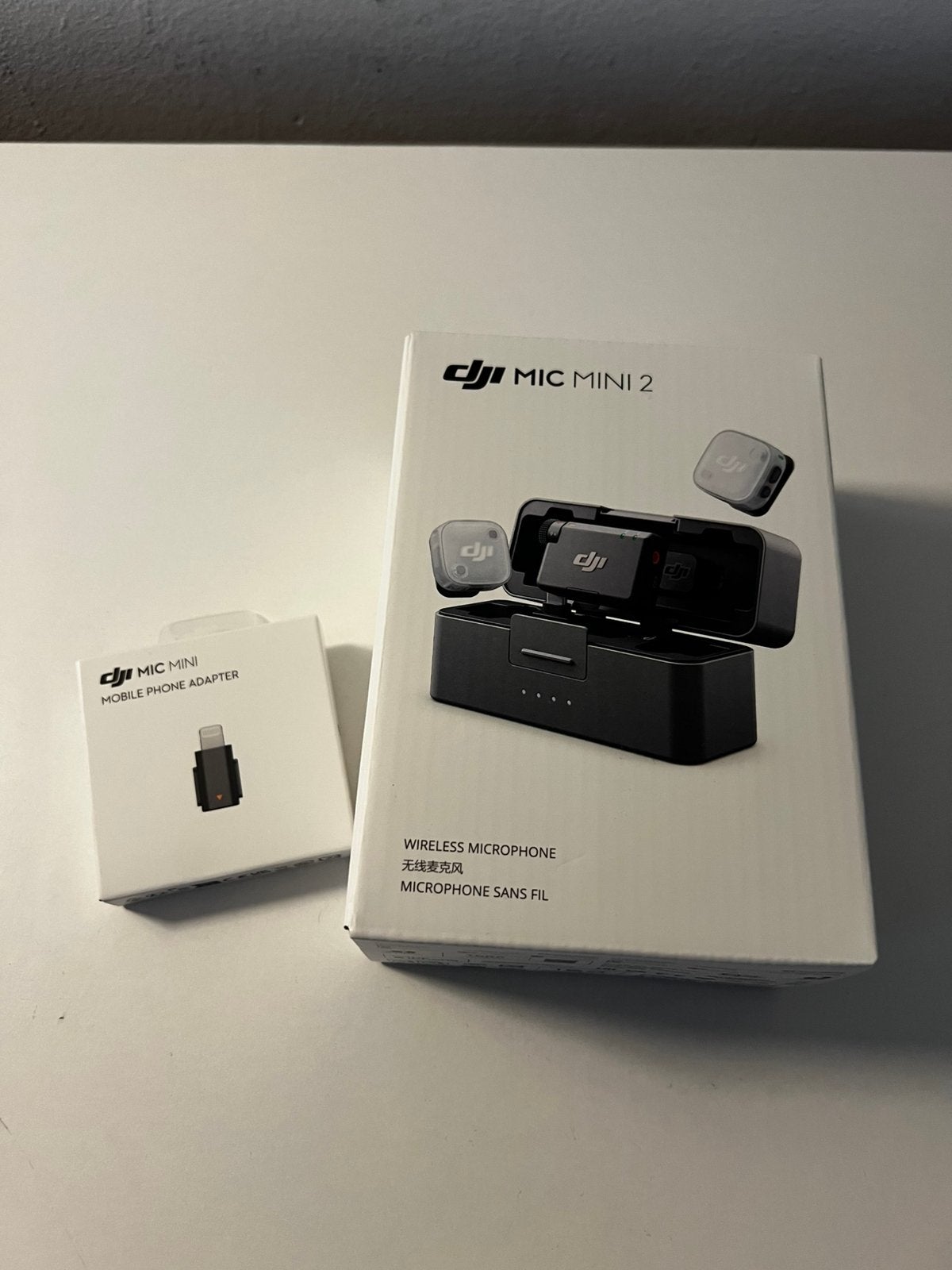Dji mic mini 2 + phone adapter, Ophalen of Verzenden, Zo goed als nieuw