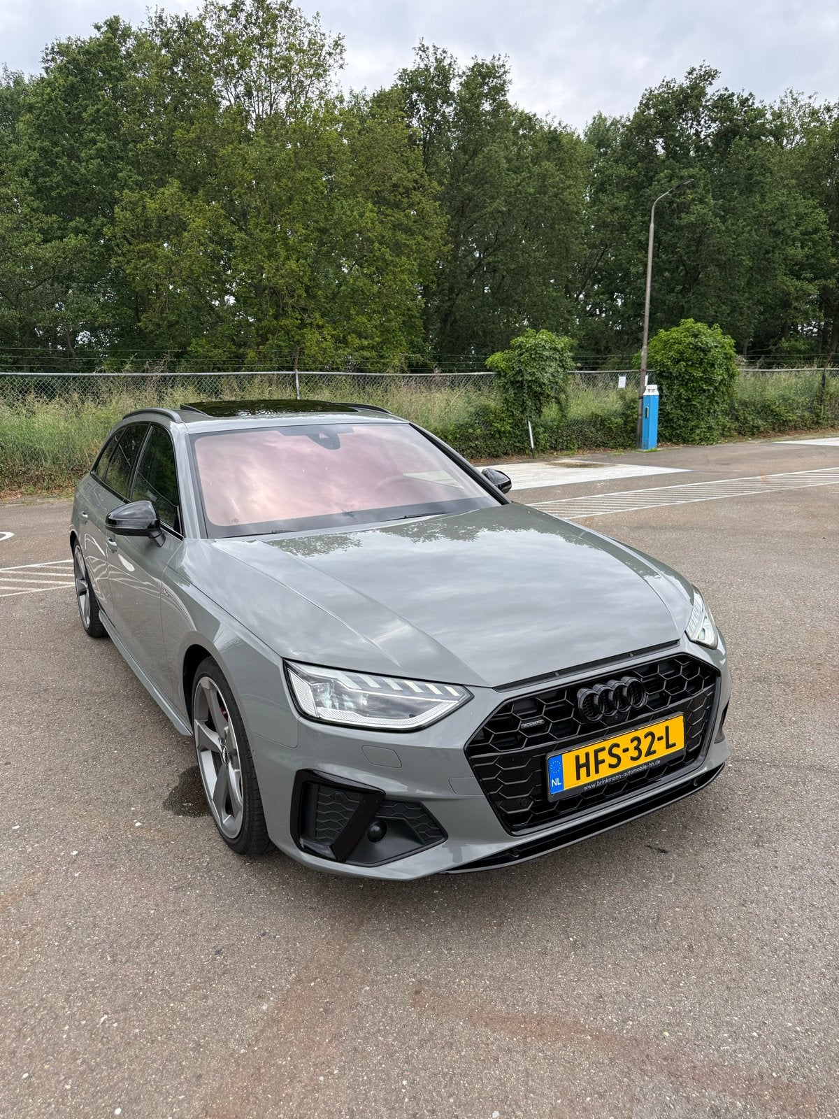Audi A4 2.0 TDI 190pk S Tronic 2019 Nardo Grey, Auto's, Audi, Automaat, 15 km/l, 1800 kg, Stationwagon