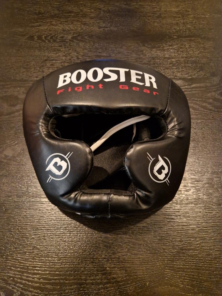 Booster Fight Gear Bokshelm - Zwart, Maat M, Ophalen of Verzenden, Zo goed als nieuw