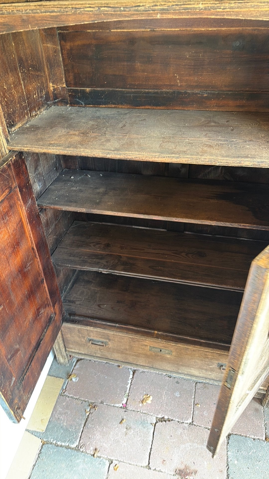 Te koop antieke kast, Ophalen, Gebruikt