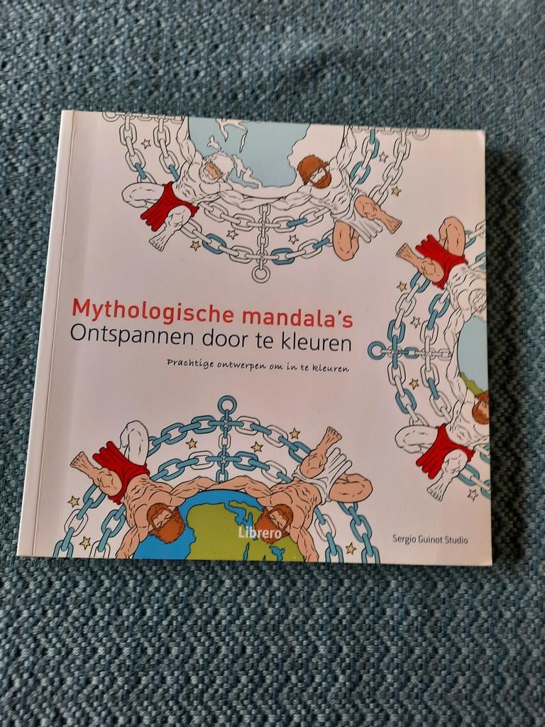 Mythologische mandala's: kleuren, Nieuw, Ophalen of Verzenden, Sergio Guinot Studio, Overige onderwerpen