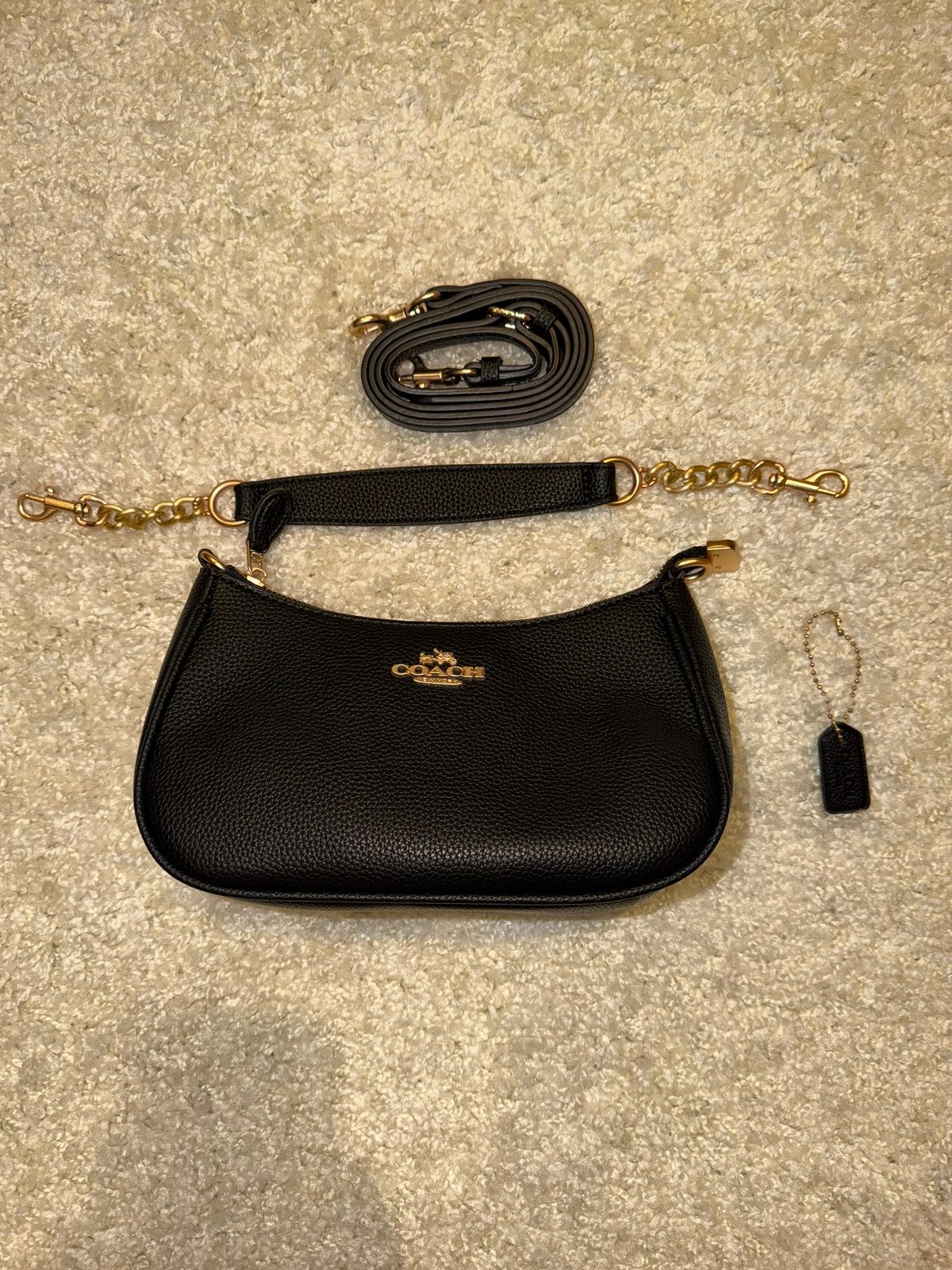 Coach, Ophalen of Verzenden, Zo goed als nieuw, Zwart, Handtas