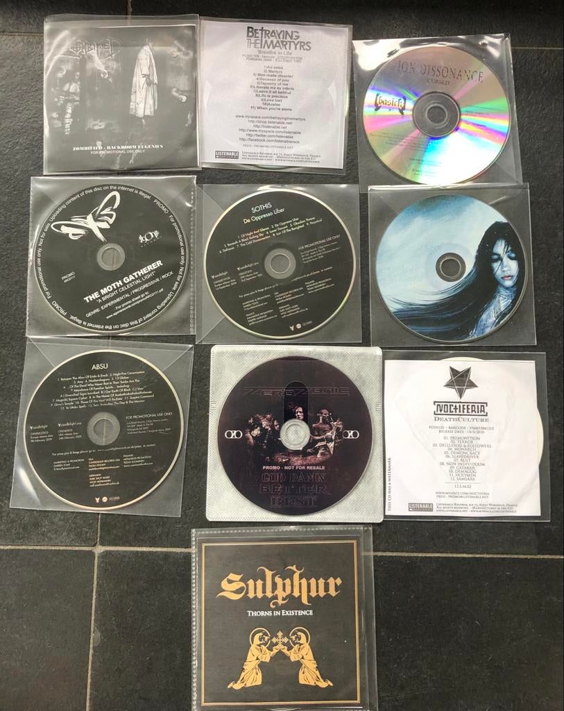 Diverse promo cd’s, Ophalen of Verzenden, Zo goed als nieuw