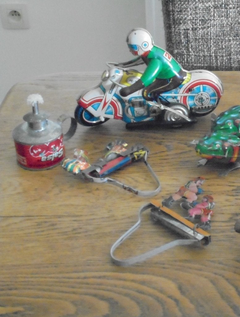 Blikken speelgoed in 1 koop, Ophalen of Verzenden