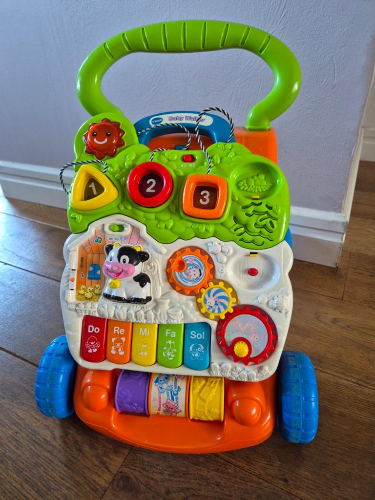Loopwagen vtech, Kinderen en Baby's, Speelgoed | Vtech, Ophalen, Gebruikt, 6 maanden tot 2 jaar