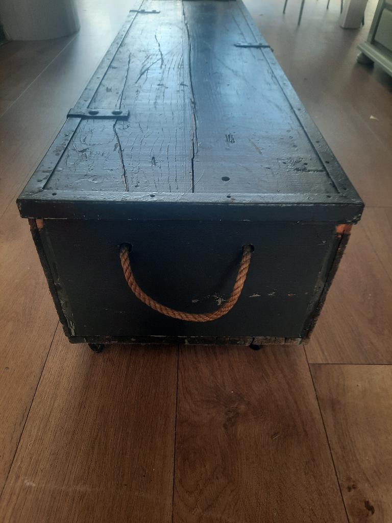 Legerkist, Huis en Inrichting, Ophalen, Gebruikt, Minder dan 50 cm, Overige houtsoorten