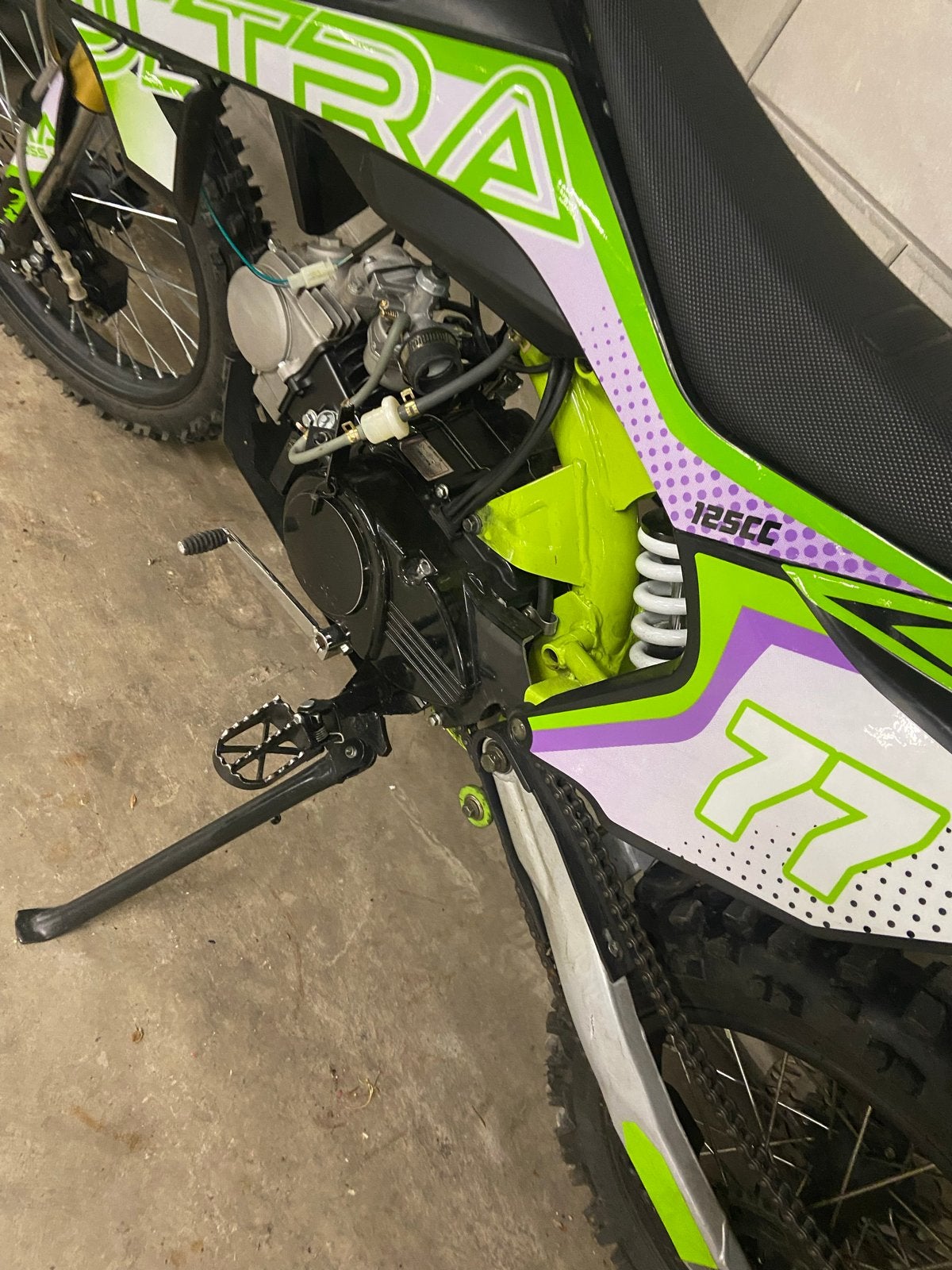 Ultra Motocross 125cc - Zo goed als nieuw, Ophalen, Zo goed als nieuw, Overige merken