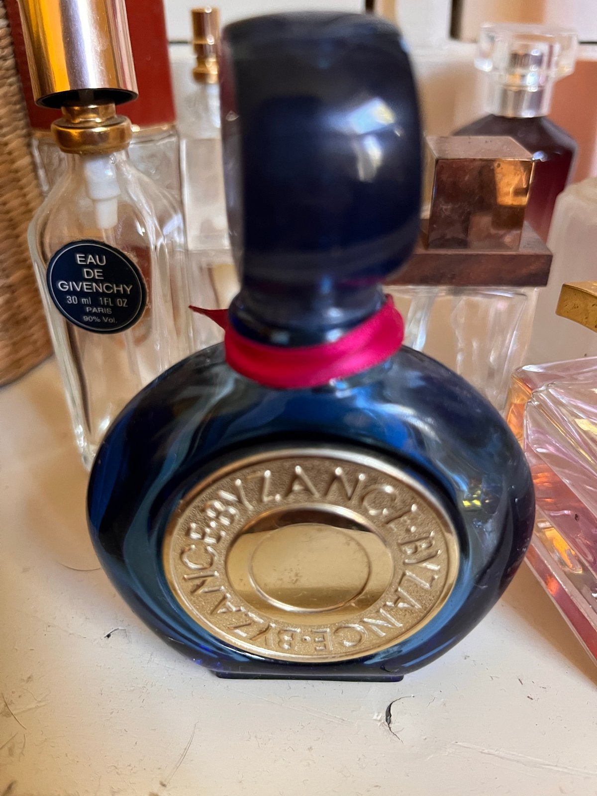 Vintage Rochas Byzance Parfumflesje - Leeg, Ophalen of Verzenden