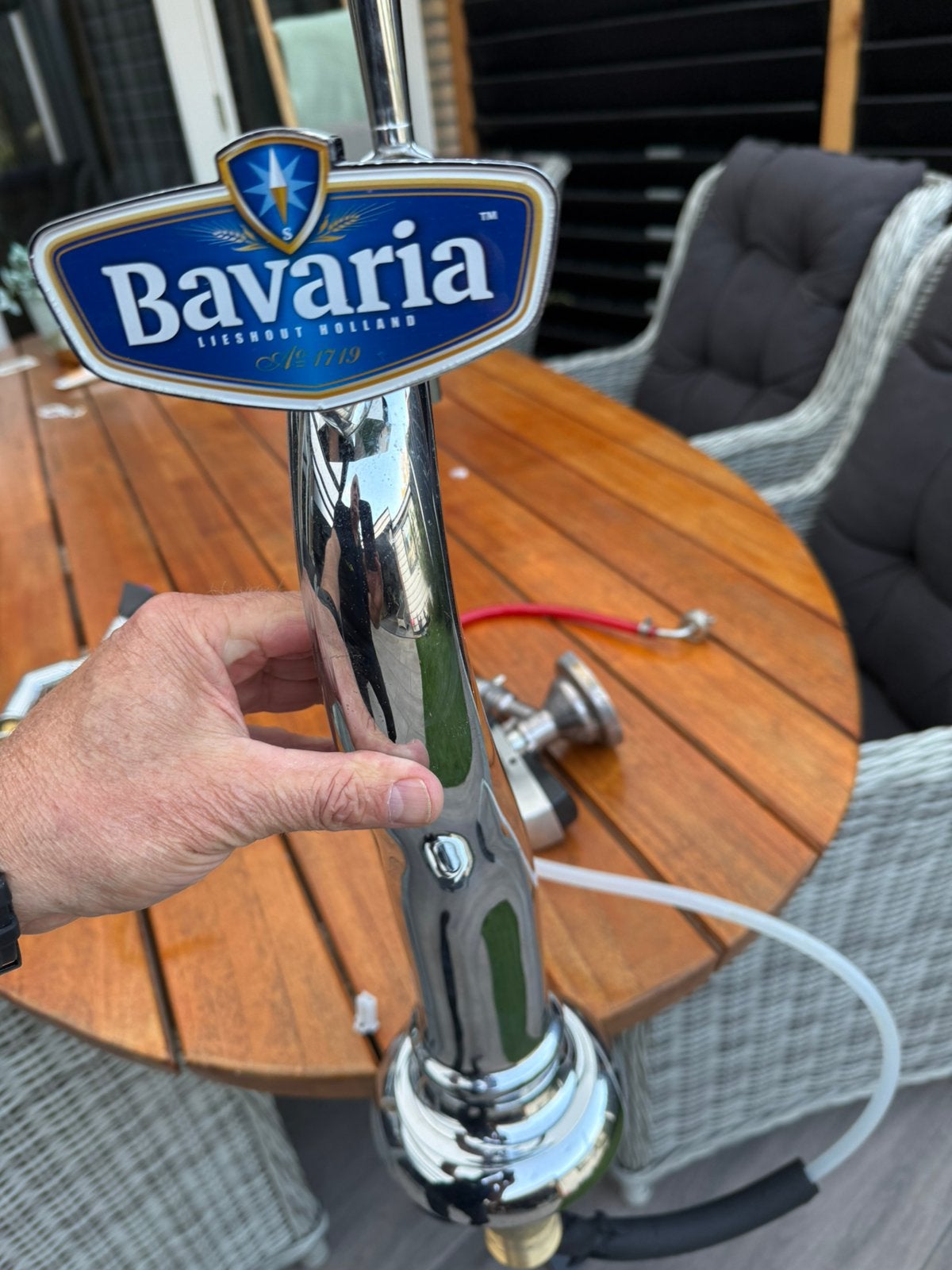 Bavaria bierkraan met fust aansluiting, Ophalen of Verzenden, Zo goed als nieuw, Overige merken
