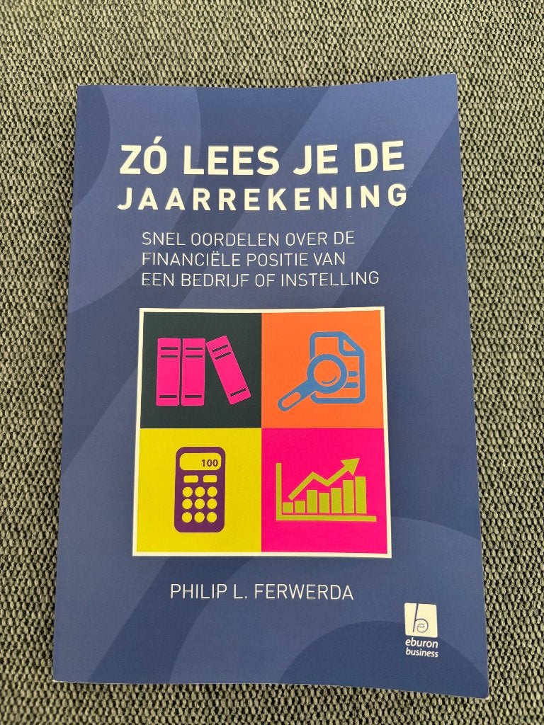 Zó lees je de jaarrekening - Philip L. Ferwerda, Boeken, Ophalen of Verzenden, Zo goed als nieuw, Accountancy en Administratie