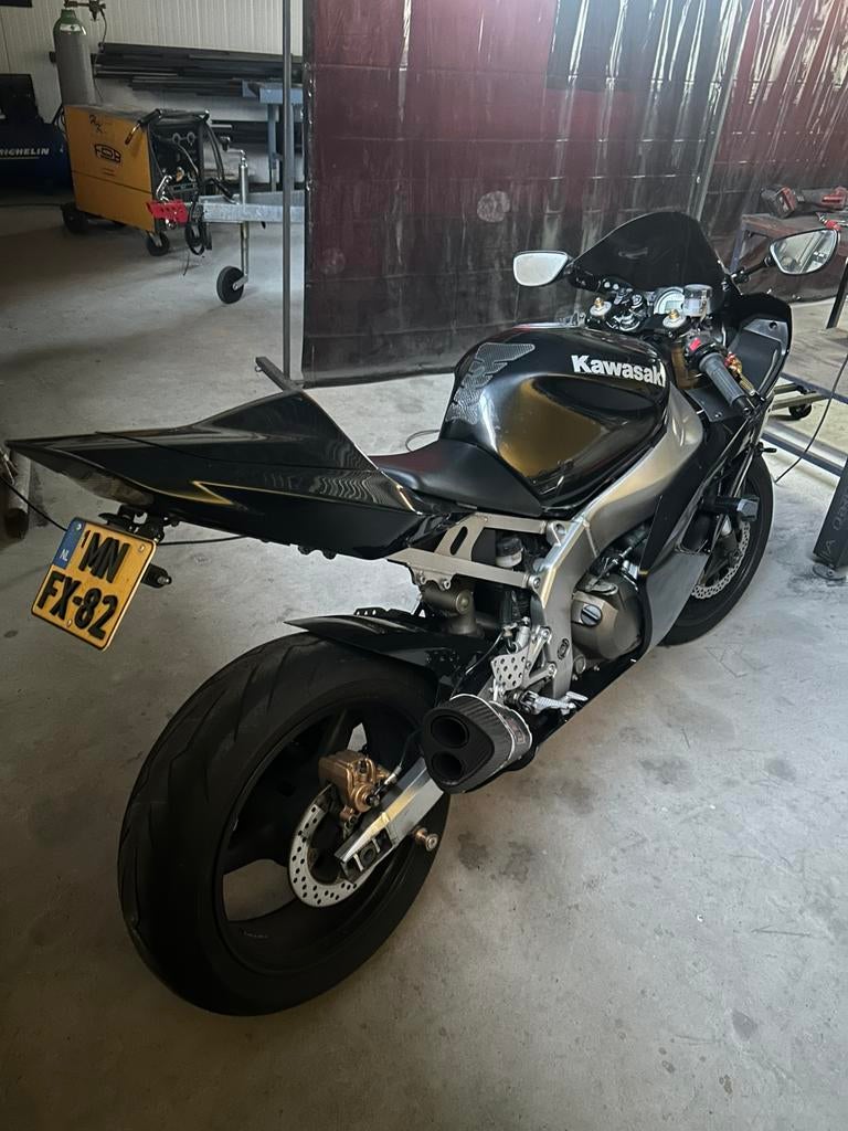 Kawasaki ZX 6 R 636 zwart bj 2003, Motoren, Particulier, Super Sport