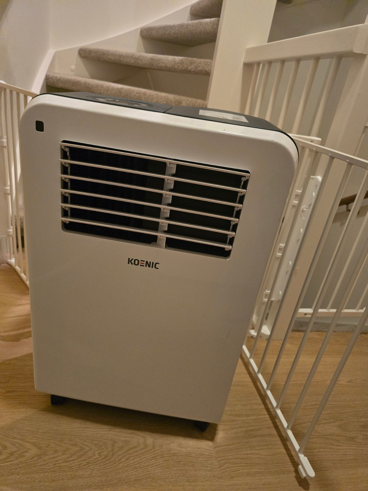 Koenic Mobiele Airco KAC115 met Afstandsbediening, Witgoed en Apparatuur, Airco's, Ophalen, Gebruikt, Minder dan 60 m³, 3 snelheden of meer
