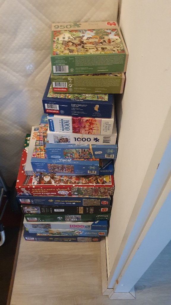 Puzzels, Ophalen, Gebruikt