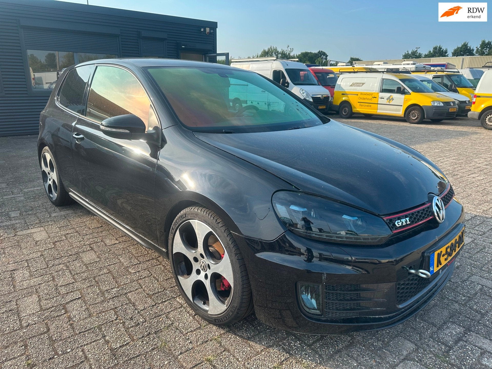 Volkswagen Golf 2.0 GTI Bj'03-2011 MOTOR START NIET !, Auto's, Volkswagen, Euro 5, Gebruikt, Zwart, 4 cilinders