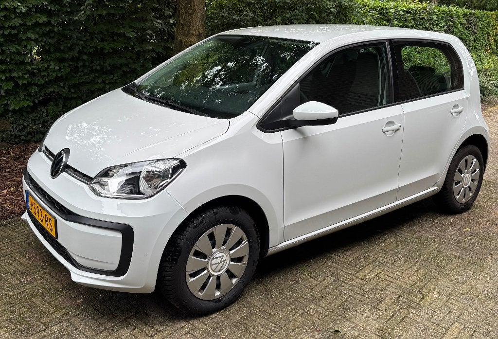Hele mooie, complete Vw Up! Volledige onderhoudshistorie!, Stof, 4 stoelen, Origineel Nederlands, Handgeschakeld