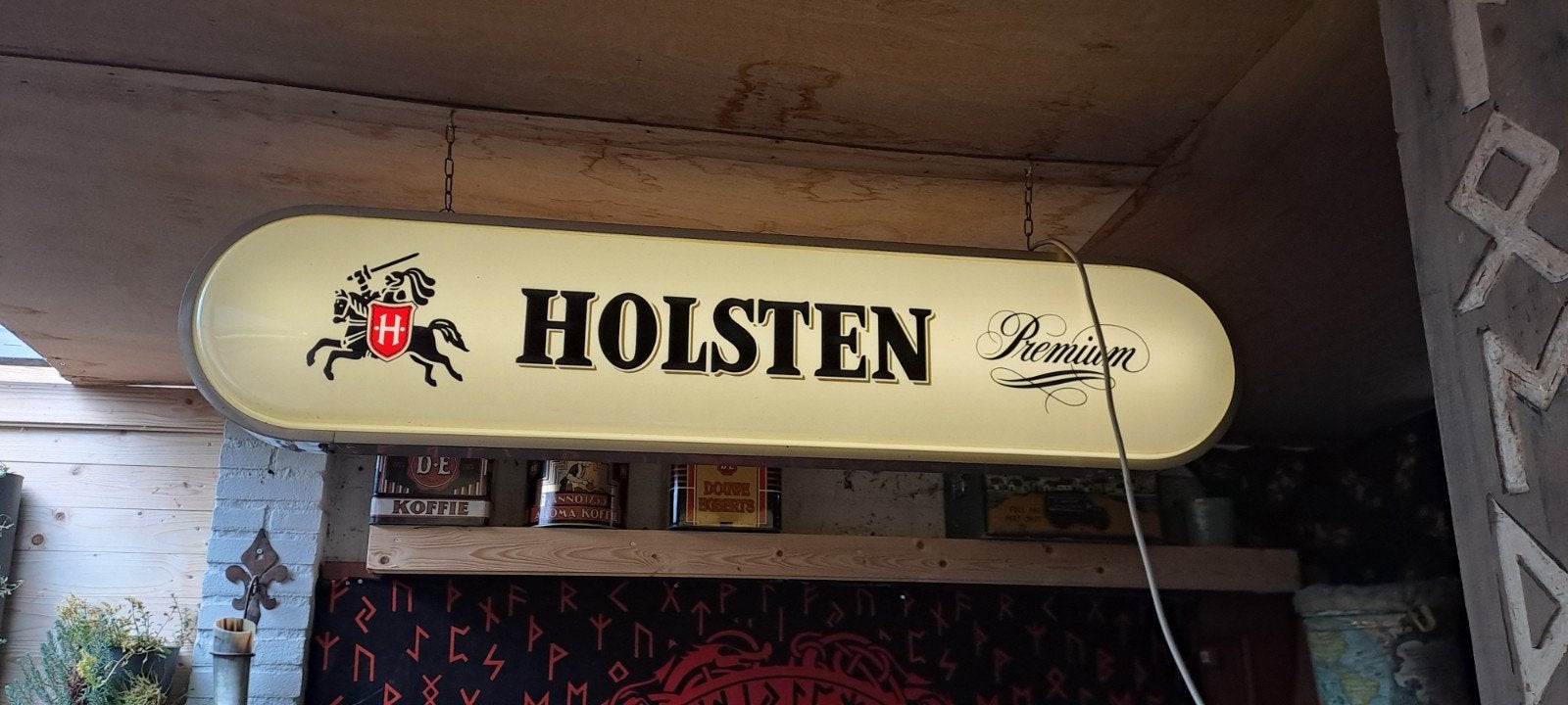 Mooie lichtbak Holsten bier, Verzamelen, Ophalen