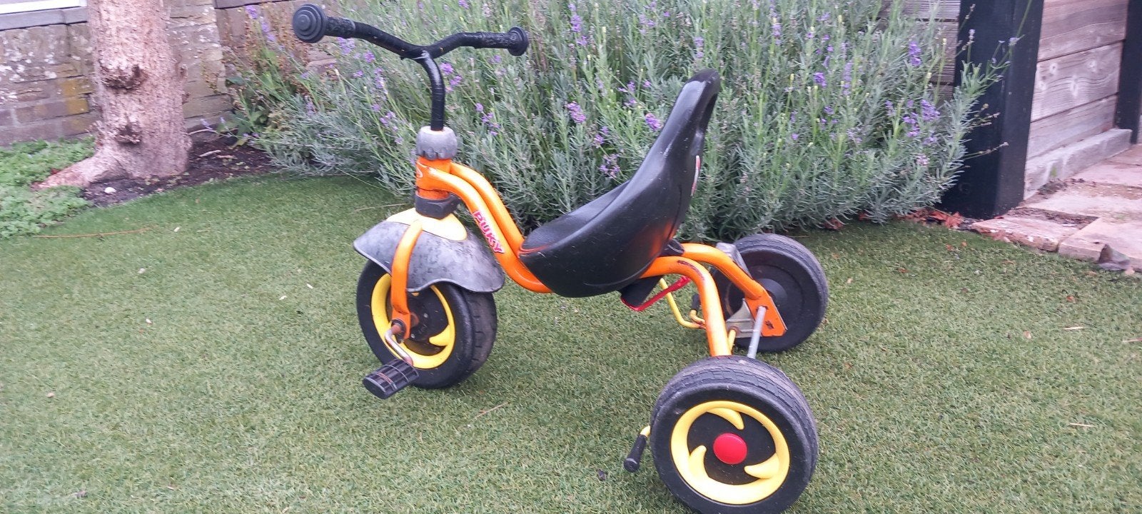 Puky driewieler - Oranje/Zwart, Fietsen en Brommers, Ophalen, Gebruikt, Puck