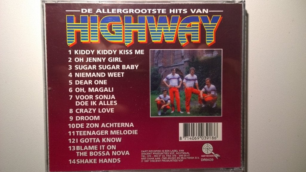 Highway - De Allergrootste Hits Van, Ophalen of Verzenden, Zo goed als nieuw, Pop, Album