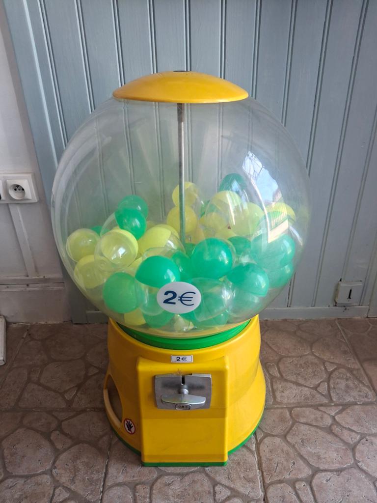 Grote kauwgomballenautomaat met capsules, Verzamelen, Automaten | Overige, Ophalen, Gebruikt