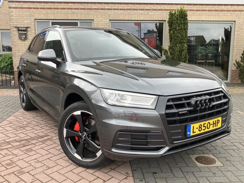 Audi Q5 2.0 TFSI quattro | Pano | Trekhaak | Leder, Auto's, Audi, Automaat, Stof, 4 cilinders, 14 km/l