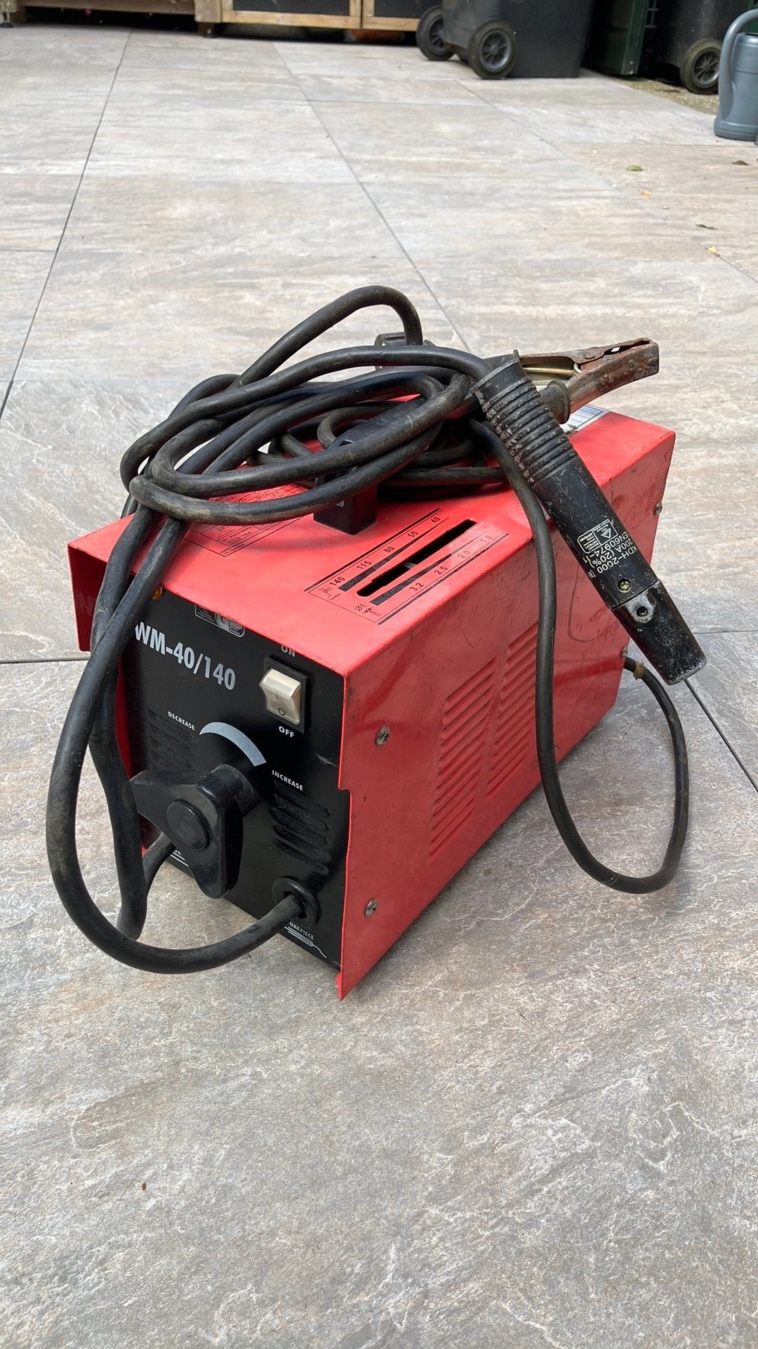Elektrisch lasapparaat, Ophalen, Minder dan 150 ampère, Elektroden