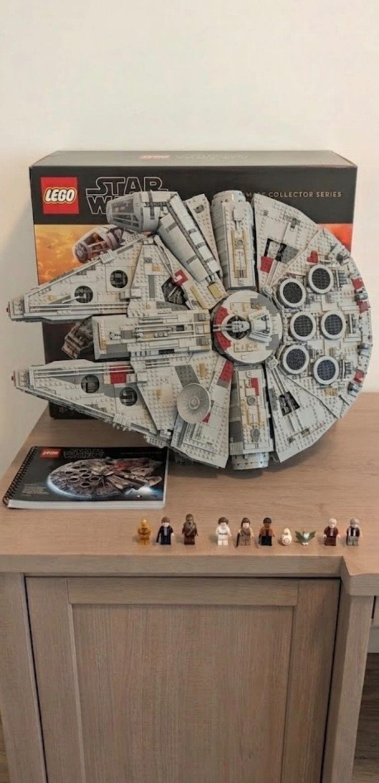 LEGO Star Wars 75192 Millennium Falcon -minifigs-doos-boek, Star Wars, Inclusief extra onderdelen, Lego, Ophalen of Verzenden