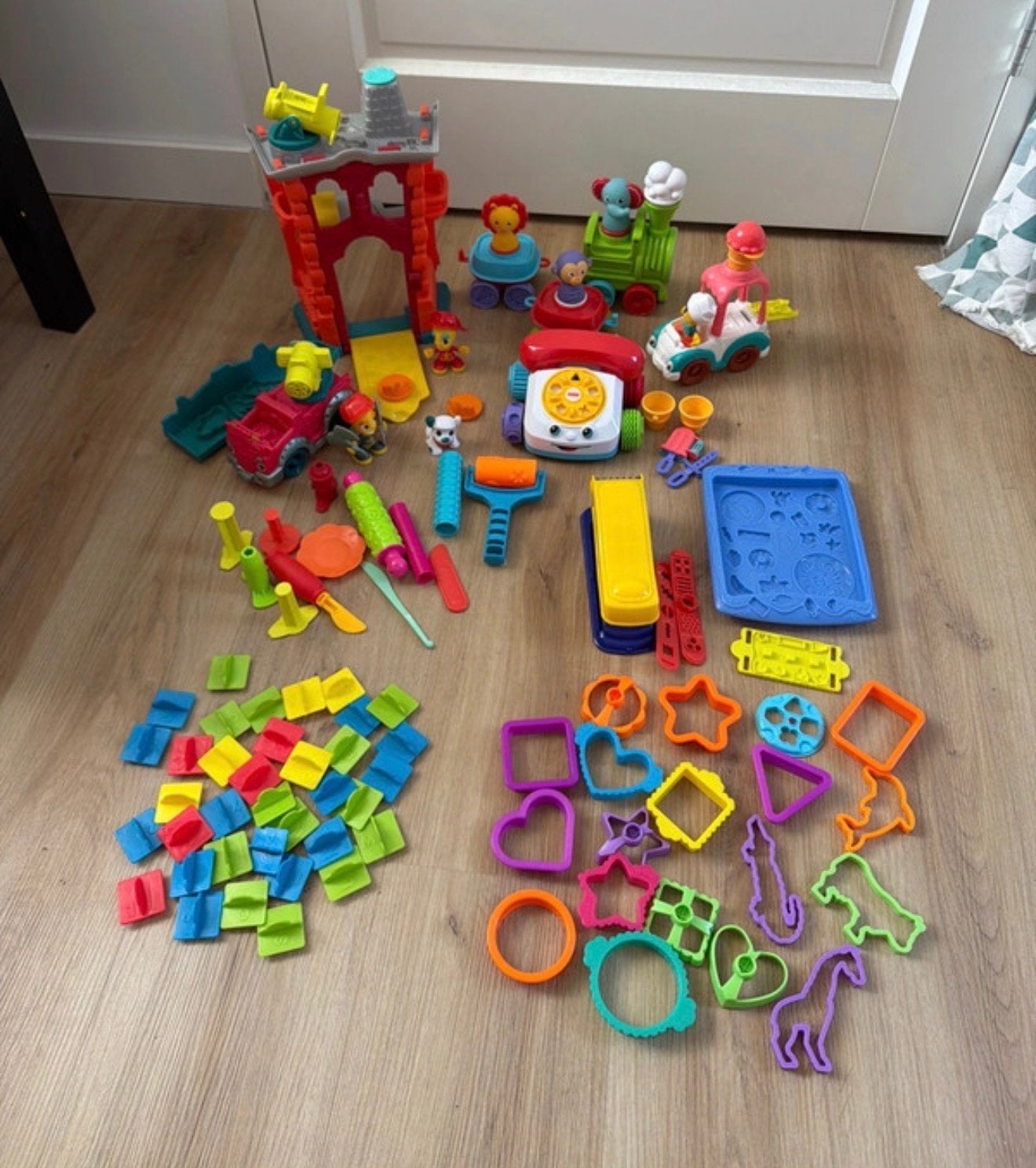 Grote set klei speelgoed: Fisher-Price, Play-Doh, Ophalen of Verzenden, Gebruikt, Jongen of Meisje