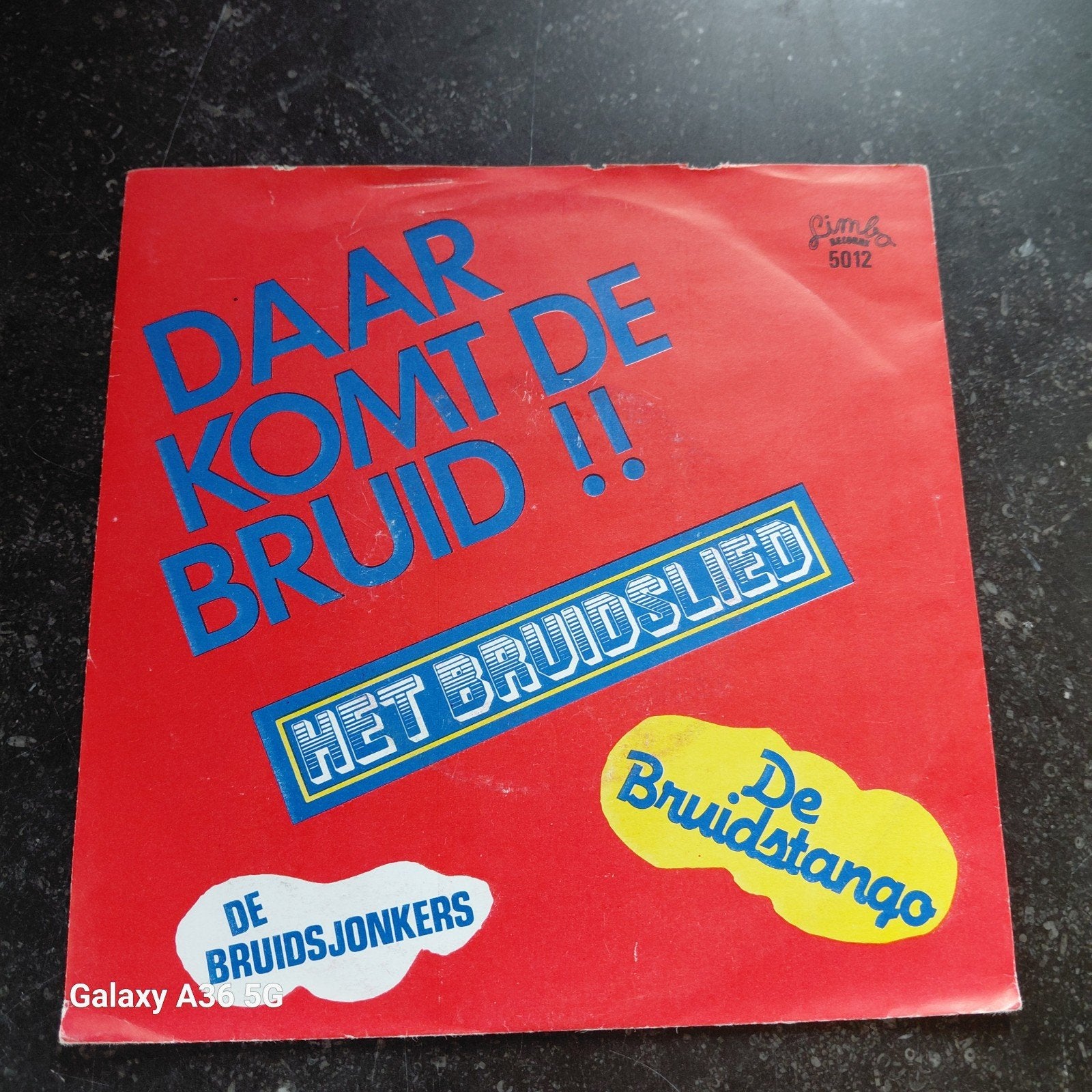 De Bruidsjonkers - Daar Komt De Bruid!! (Vinyl Single), LP, Gebruikt, 7 inch, Ophalen of Verzenden