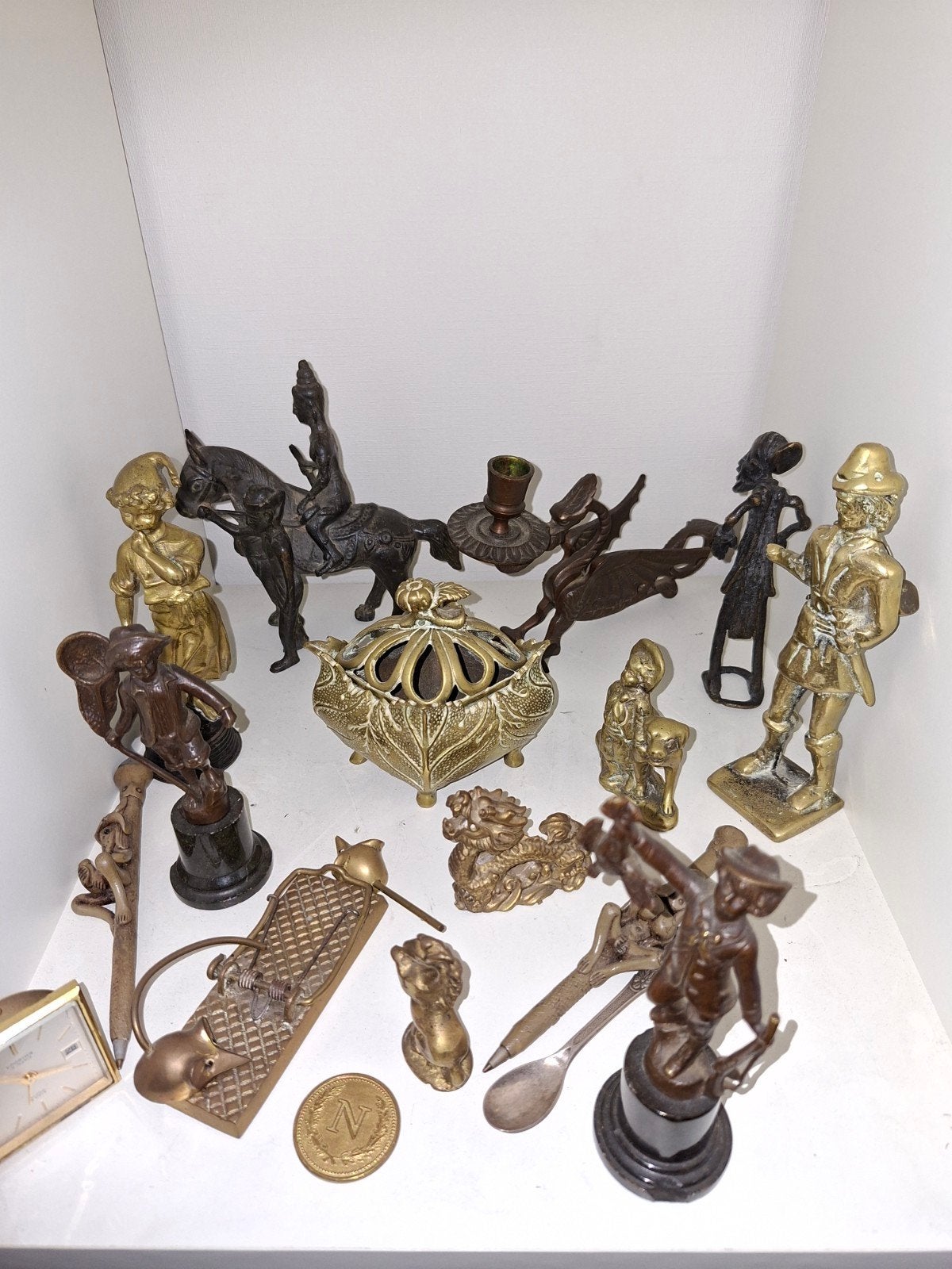 div brons beelden voor verzamelaar antiek, Antiek en Kunst, Antiek | Koper en Brons, Ophalen, Brons