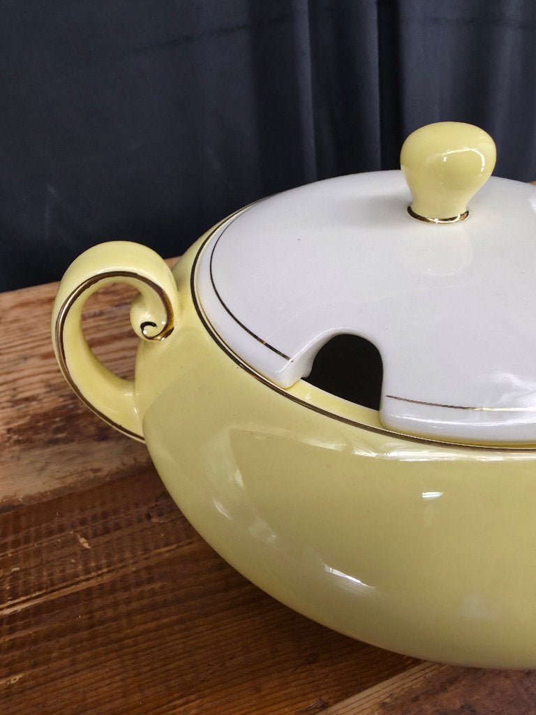 Foto 6 van soepkom, soepterrine leuk voor de feestdagen met retro twist