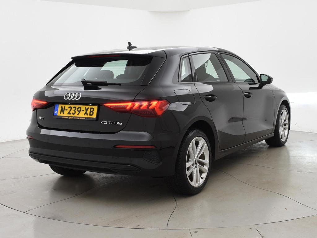 Audi A3 Sportback 40 TFSI e 204 PK PLUG-IN HYBRID + VIRTUAL, Stof, Gebruikt, 4 cilinders, 1535 kg