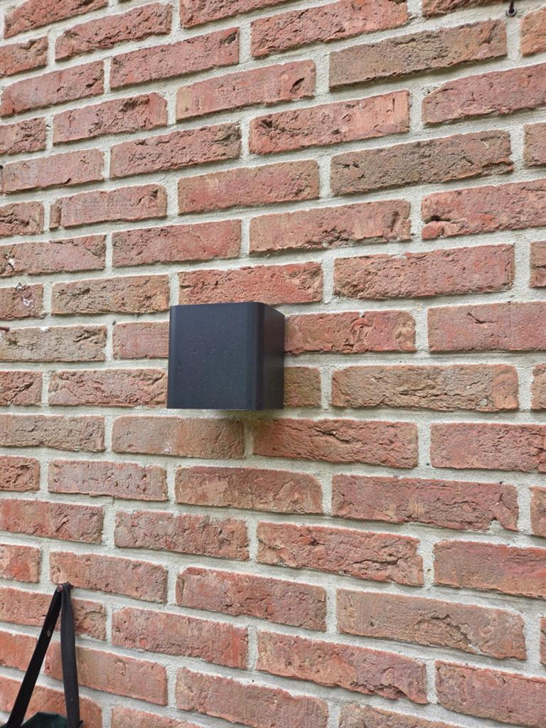 3 LED wall lights, Ophalen of Verzenden, Nieuw, Metaal of Aluminium, Led