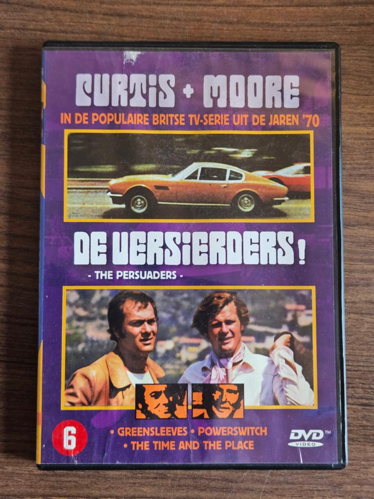 DVD De Versierders Tony Curtis Roger Moore, Vanaf 6 jaar, Ophalen of Verzenden, Gebruikt, Actiethriller