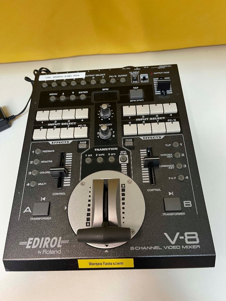 Edirol V-8 8-CHANNEL VIDEO MIXER (werk perfect), Overige merken, N, N, Overige typen