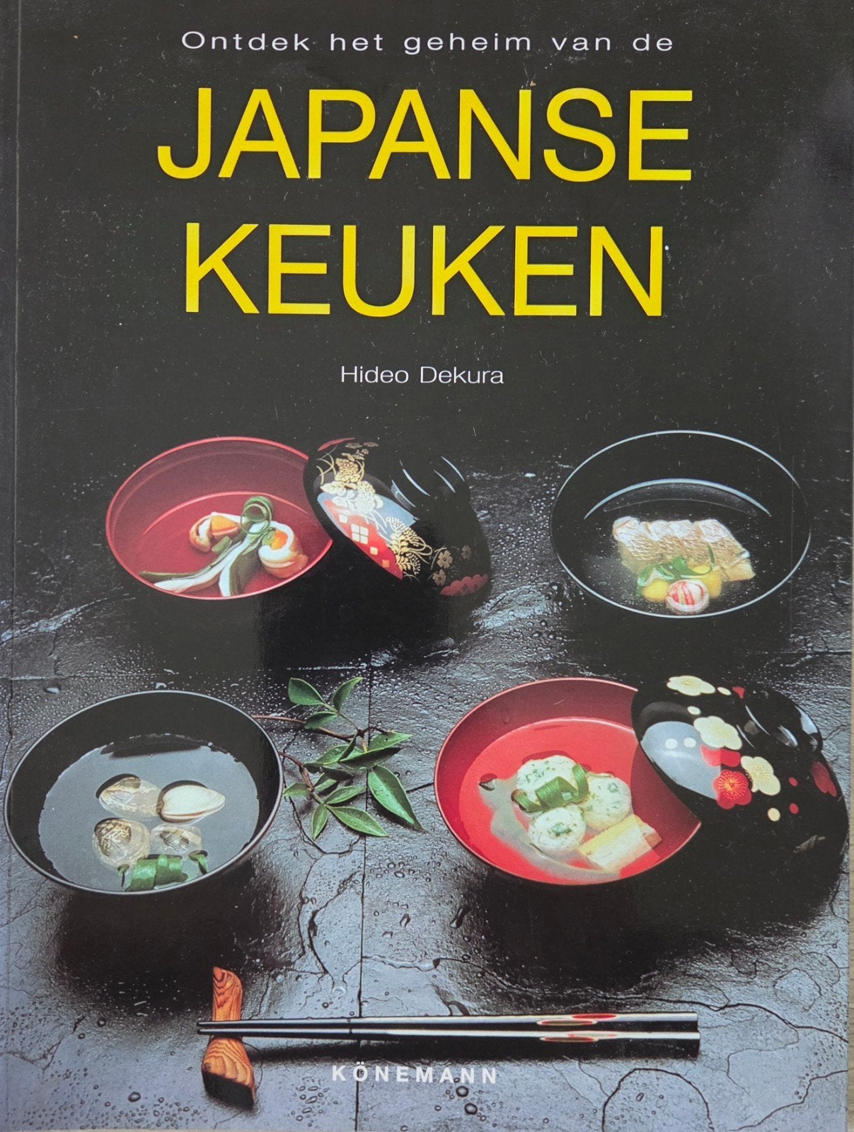 Ontdek het geheim vd Japanse keuken - Hideo Dekura: € 5,-!!, Boeken, Gelezen, Azië en Oosters, Hideo Dekura, Gezond koken