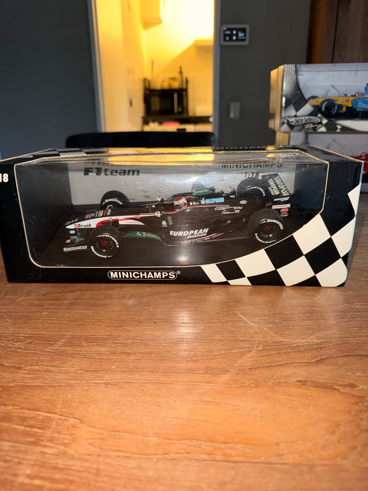 Minardi Cosworth PS03 Jos Verstappen 2003 1:18, Ophalen of Verzenden, Zo goed als nieuw, Auto, MiniChamps