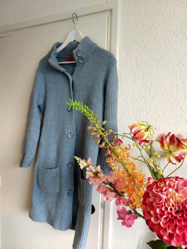 STUDIO ANNELOES collectie Blazervest IJsblauw (maat M)!, Kleding | Dames, Jassen | Zomer, Maat 38/40 (M), Studio Anneloes, Gedragen