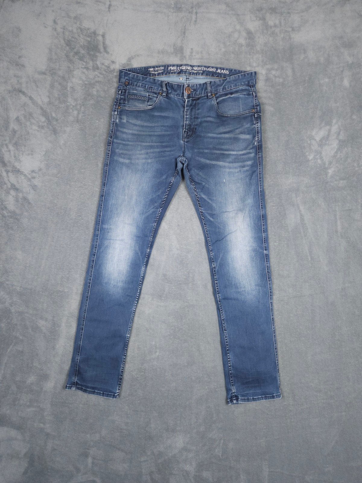 Pme Legend Broek Nightflight W33 L32 Slim Straight Pall mall, ., ., W33 - W34 (confectie 48/50), Pme Legend