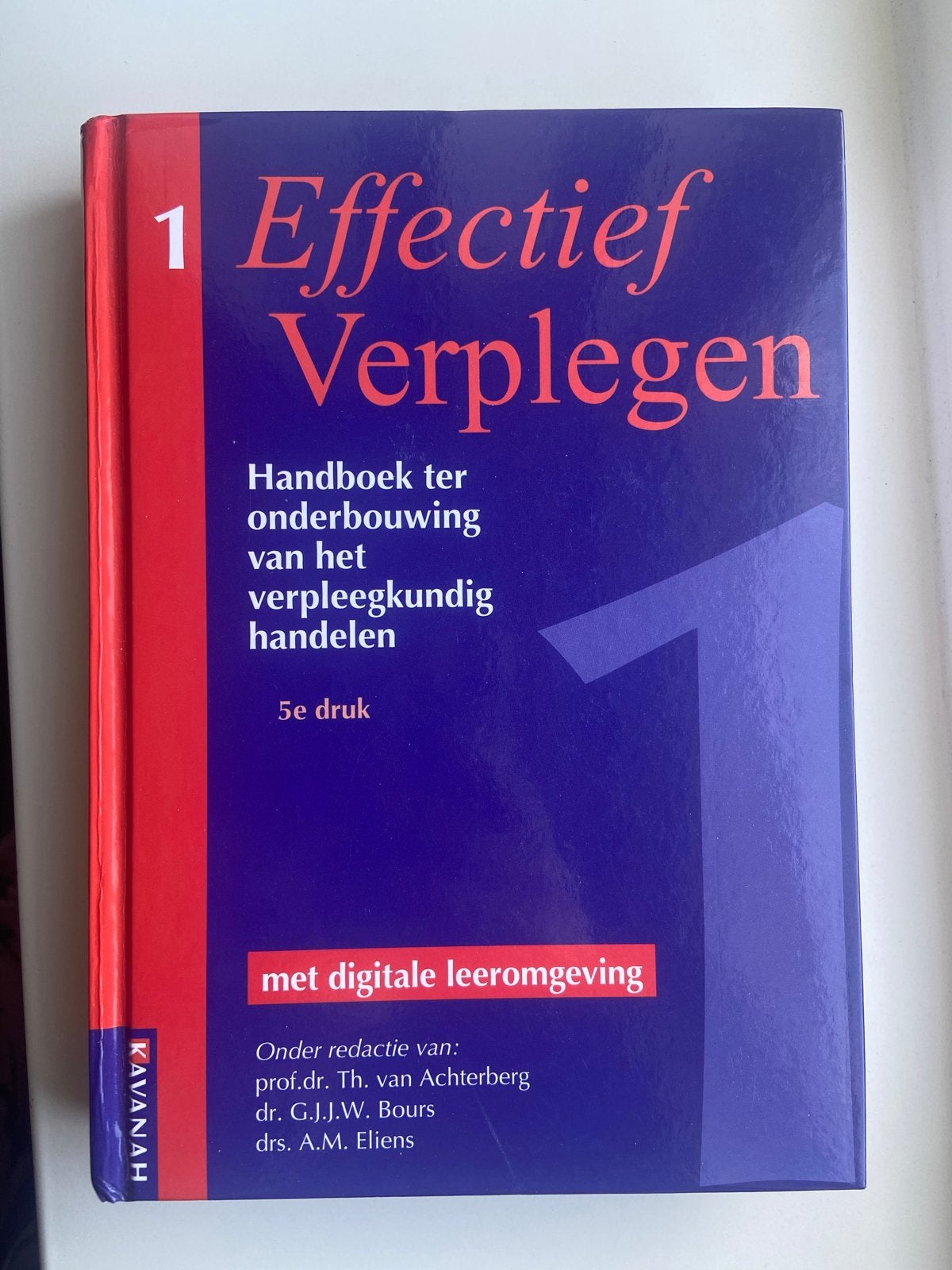 Effectief Verplegen 1 - Handboek Verpleegkundig Handelen, Ophalen of Verzenden, Gamma, Zo goed als nieuw, HBO